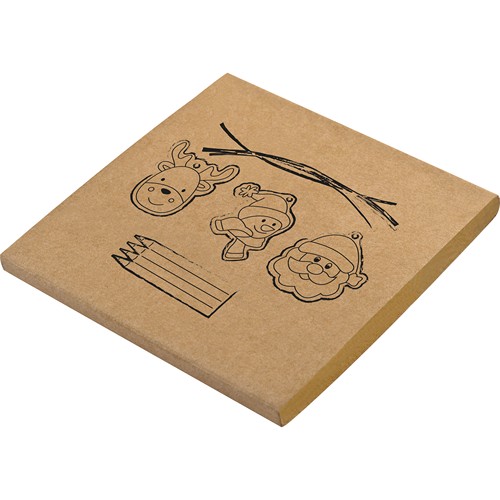 Set de peinture pendentif sapin de Noël PABLO - 3