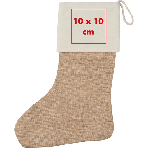 Chaussette de Noël en jute WALTER - 3