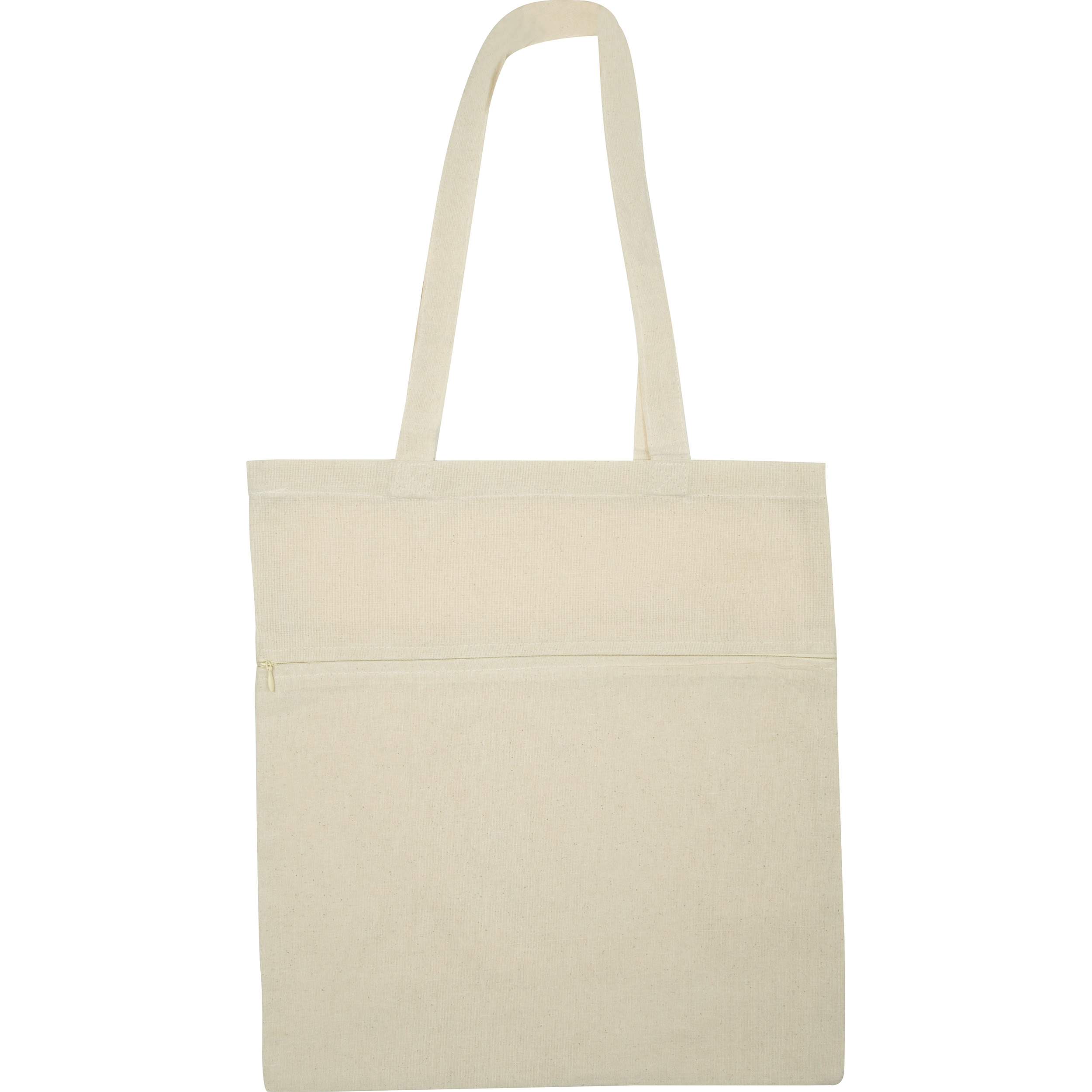 Sac en coton avec compartiment zippé NORBERT - 2