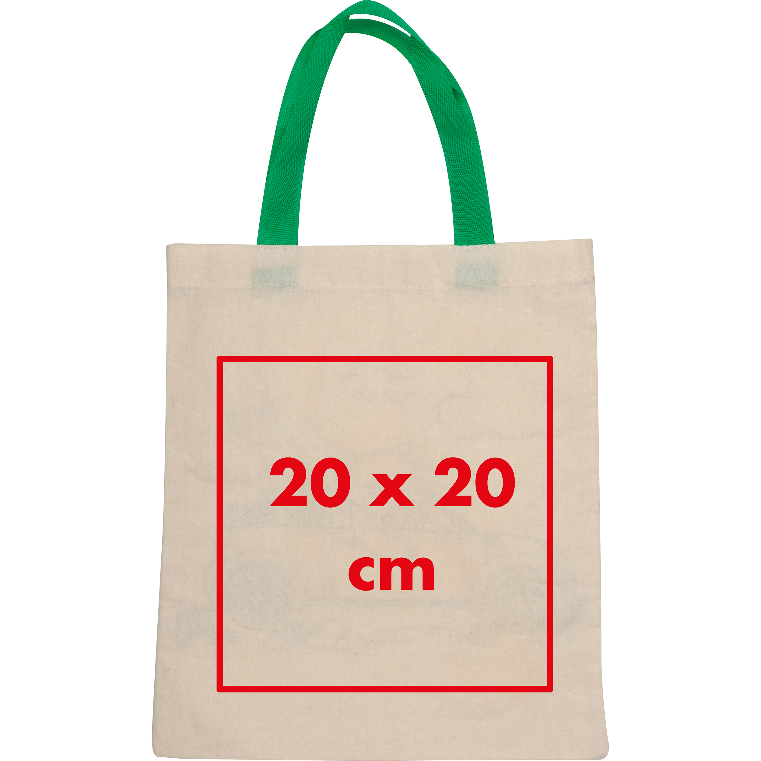 Sac en coton avec crayons OLIVE - 4