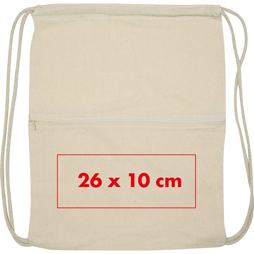 Gymbag en coton KINGA - 3