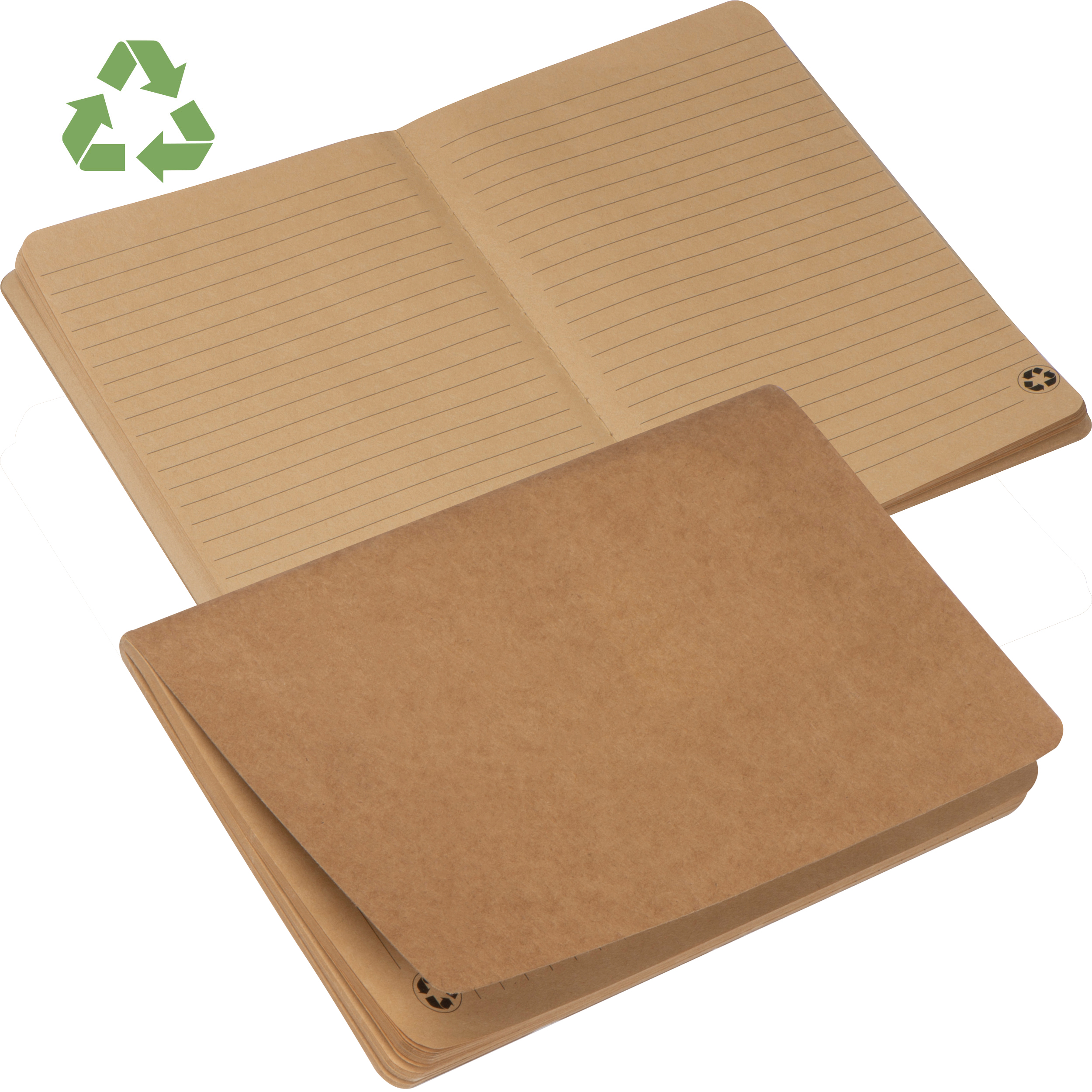 Carnet de notes recyclé, ligné BENEDETTO - 1