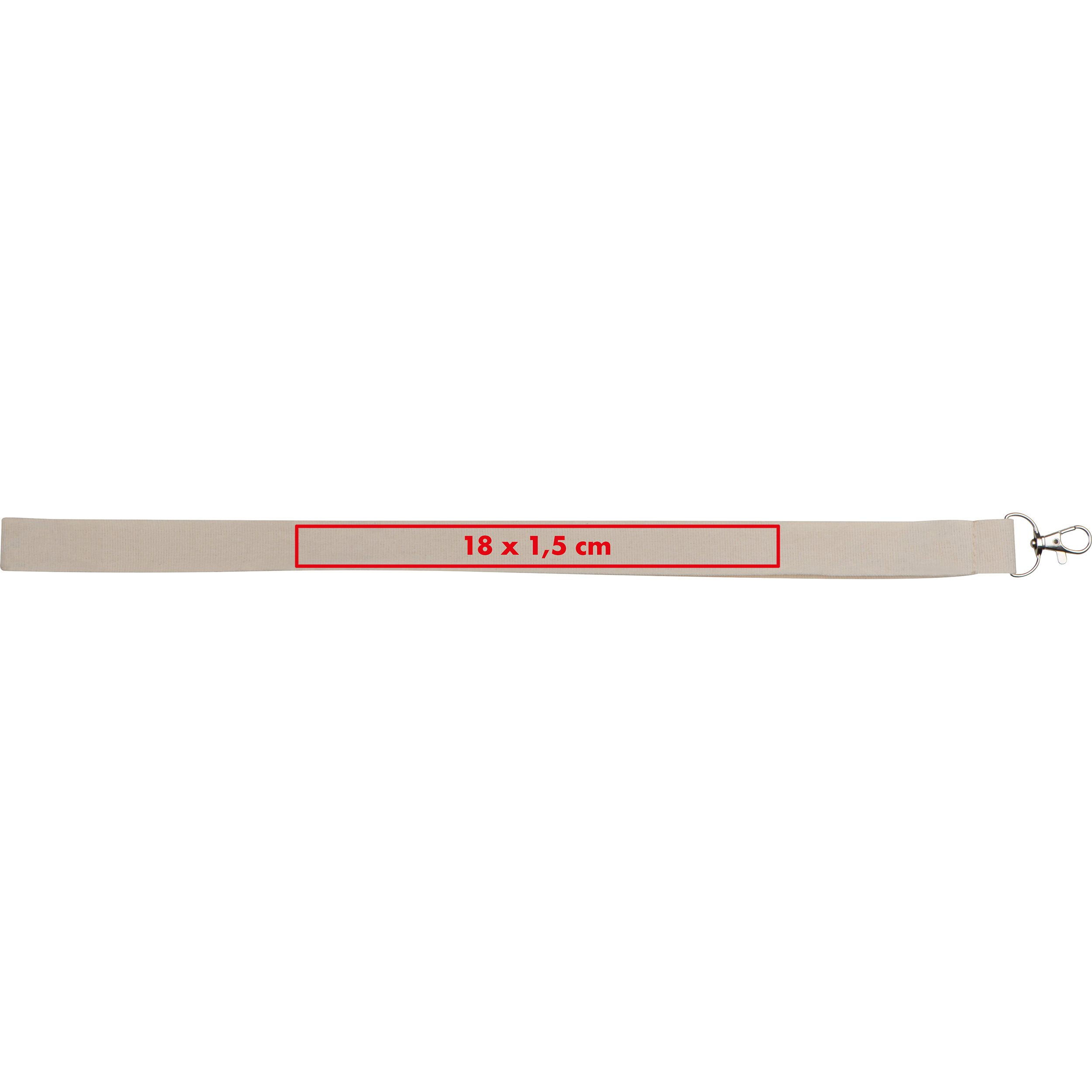 Cotton lanyard KONSTANTIN