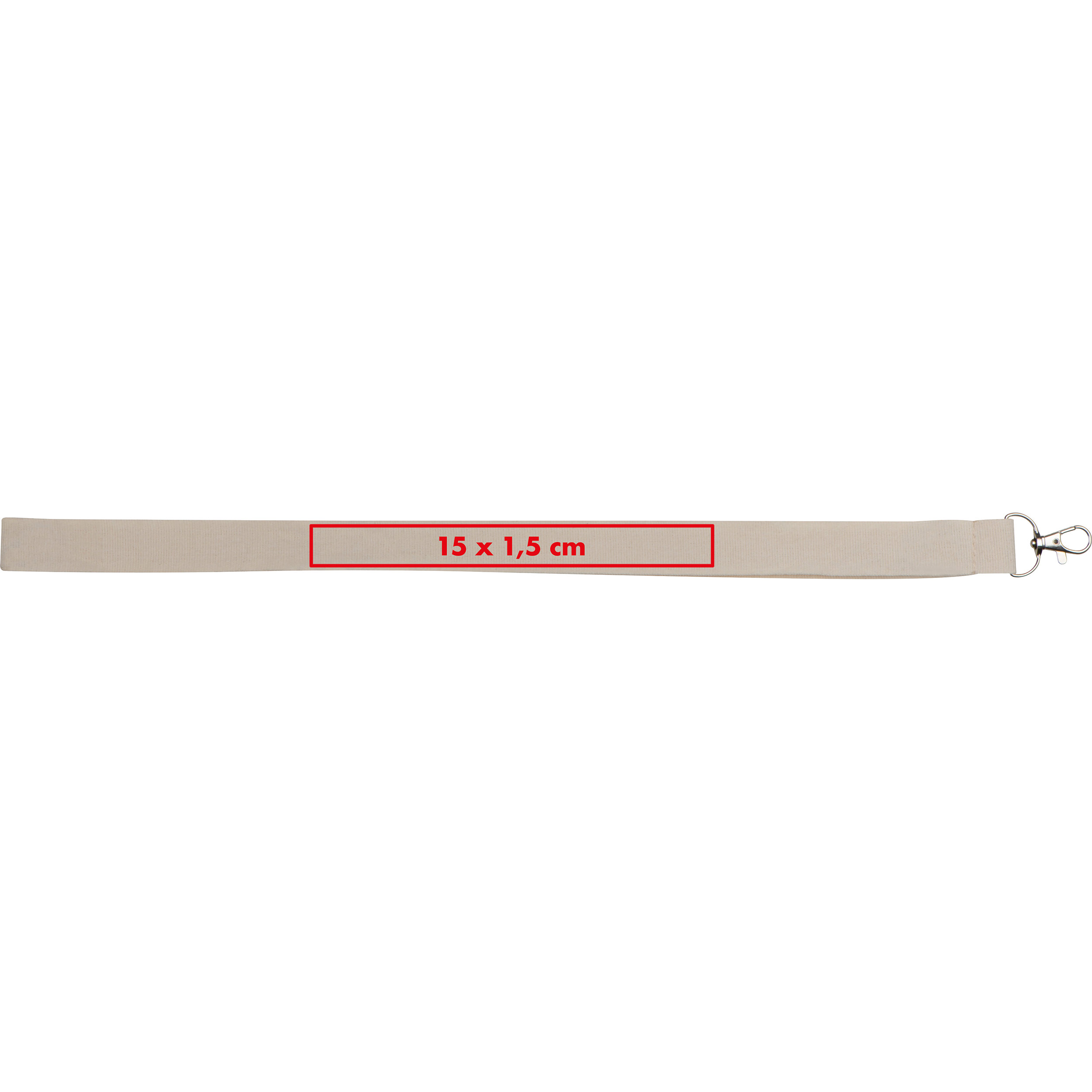 Cotton lanyard KONSTANTIN