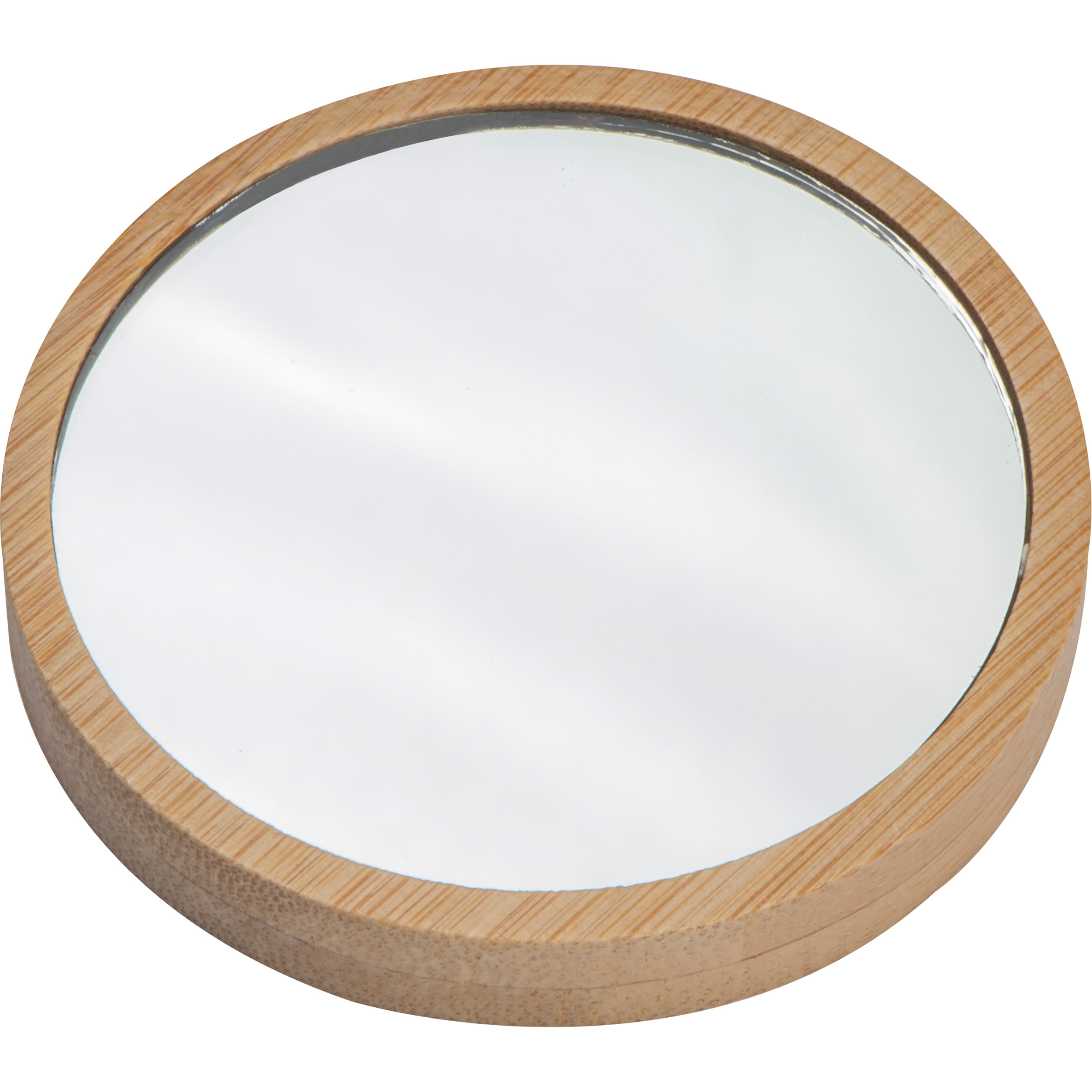 Miroir de maquillage en bambou LONGIN - 1