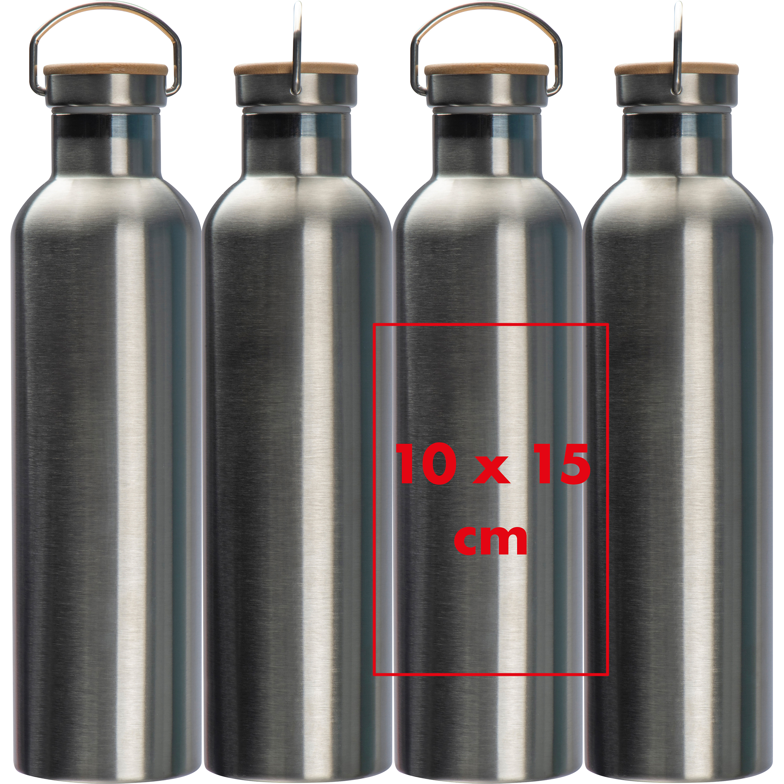 Bouteille isotherme à double paroi en acier inoxydable JEROME - 5