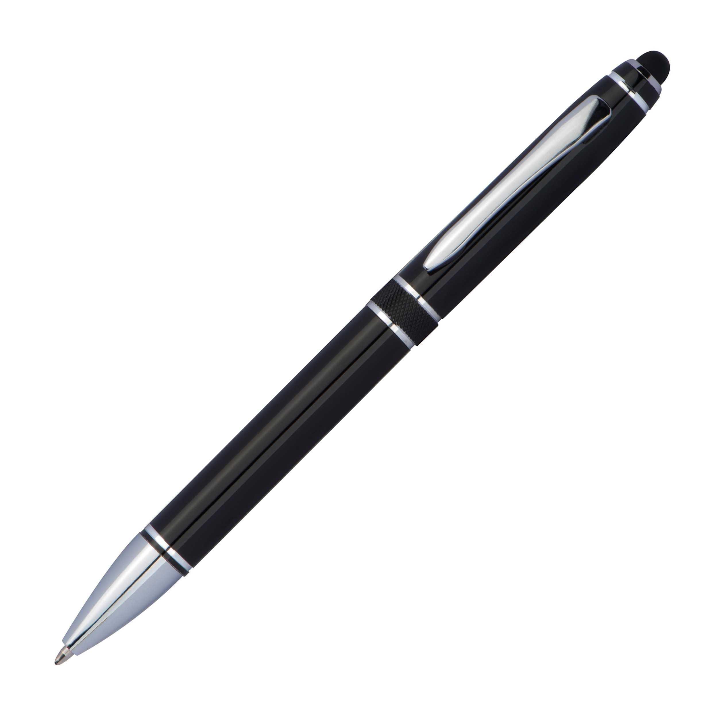 Stylo à bille twist en aluminium TIMOTEO - 1