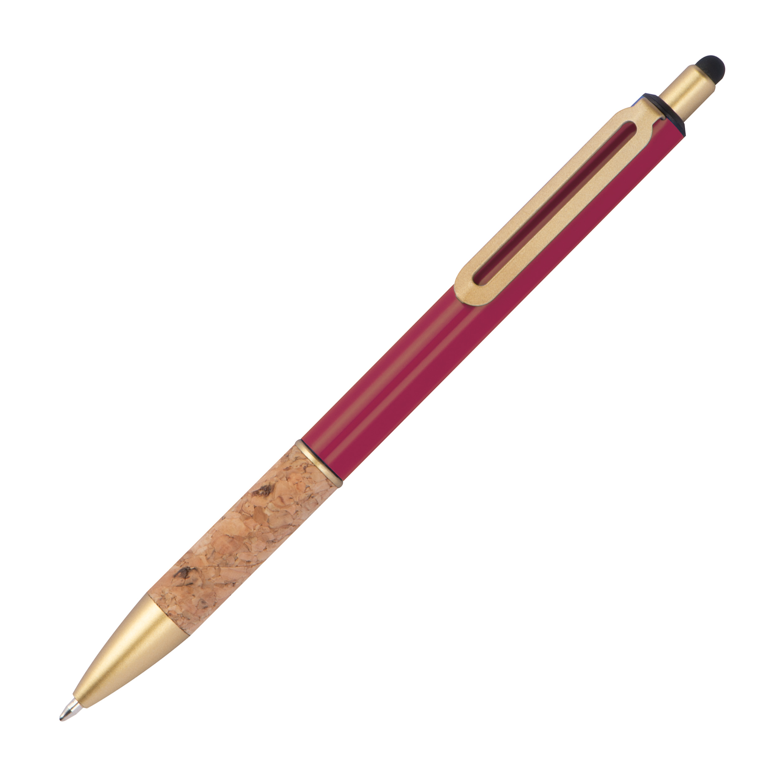 Stylo à bille avec grip en liège MARIAN - 1