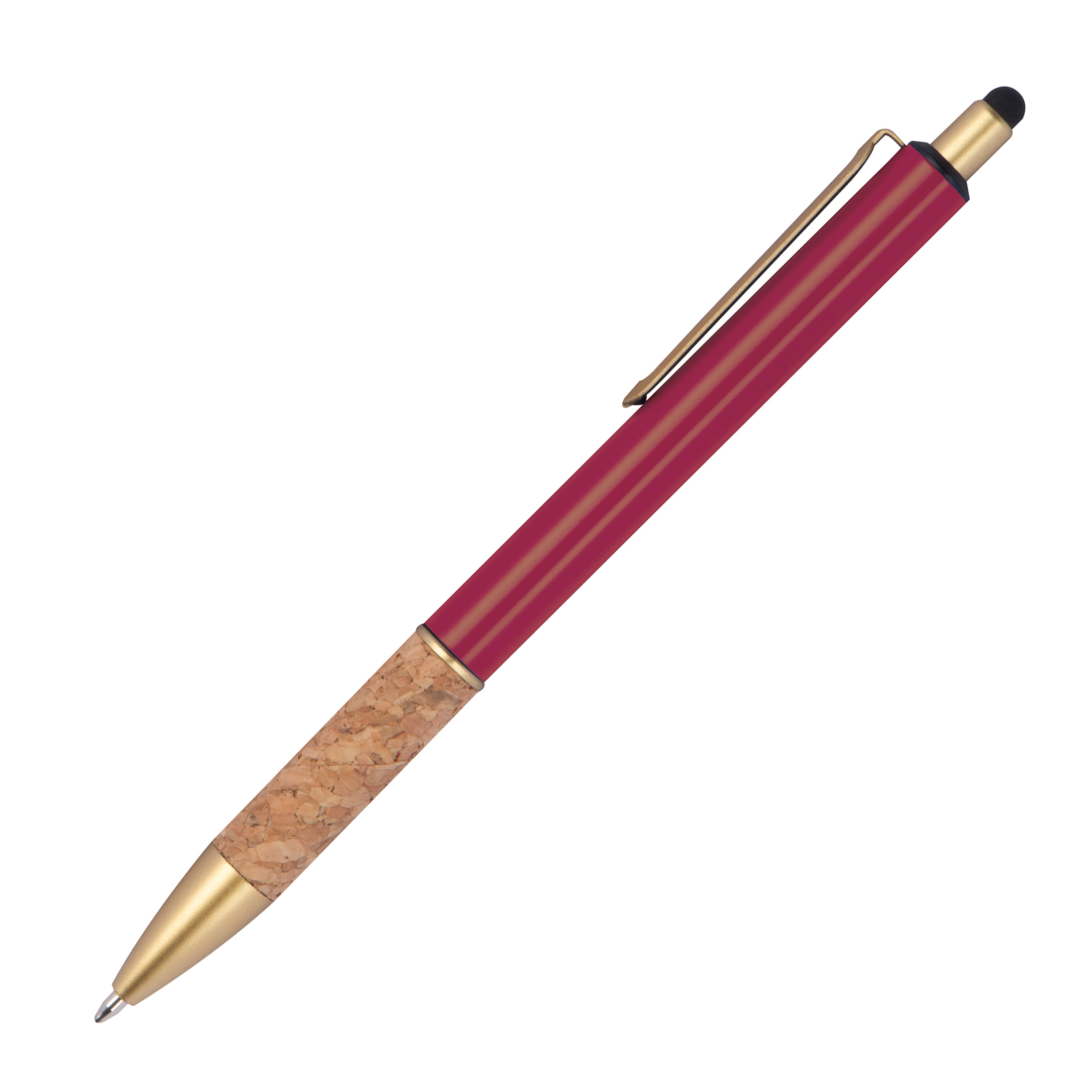 Stylo à bille avec grip en liège MARIAN - 2