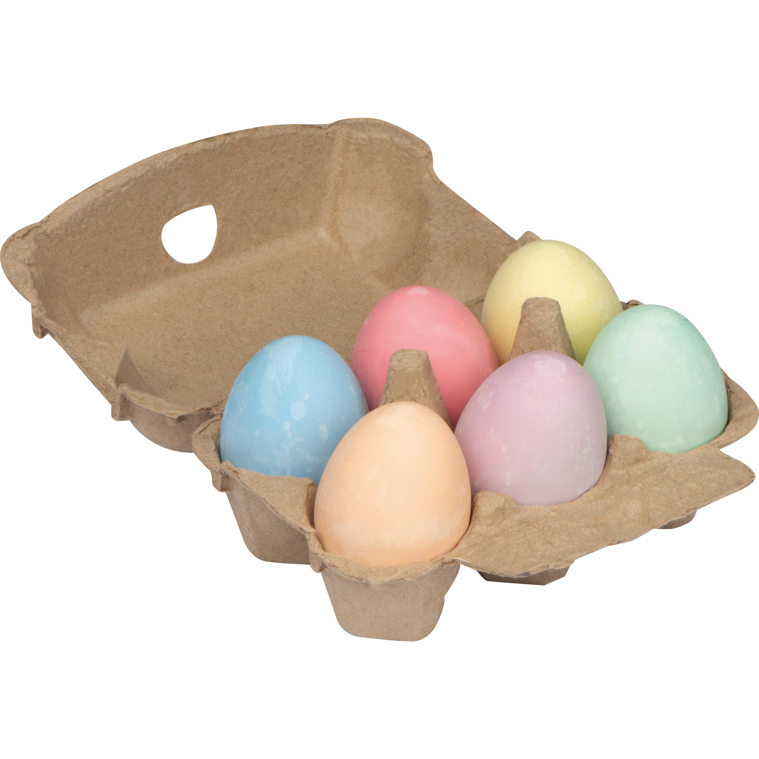 Oeufs en craie dans une boîte en carton GIZELA - 2
