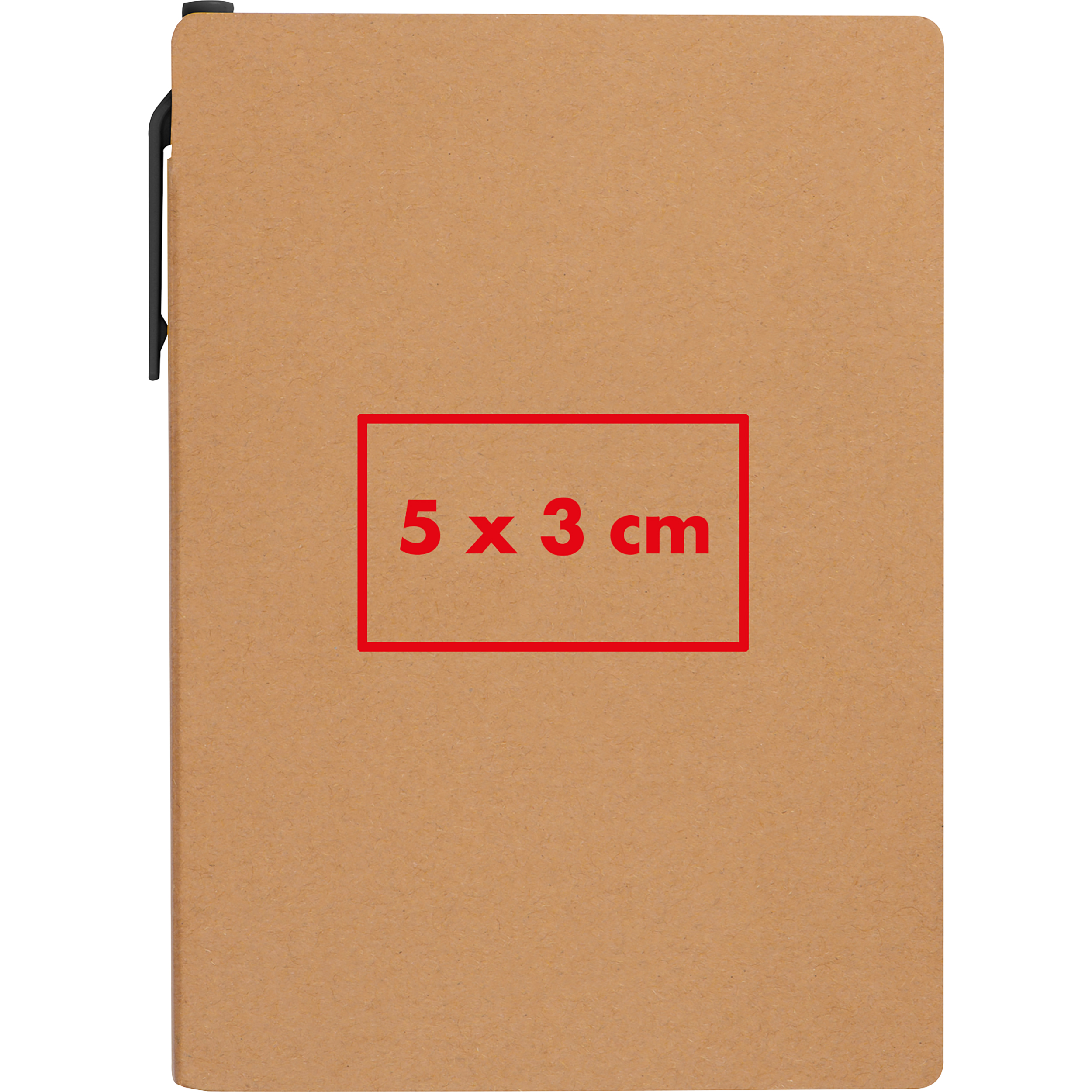 Carnet avec stylo à bille et notes adhésives LORRAINE - 4