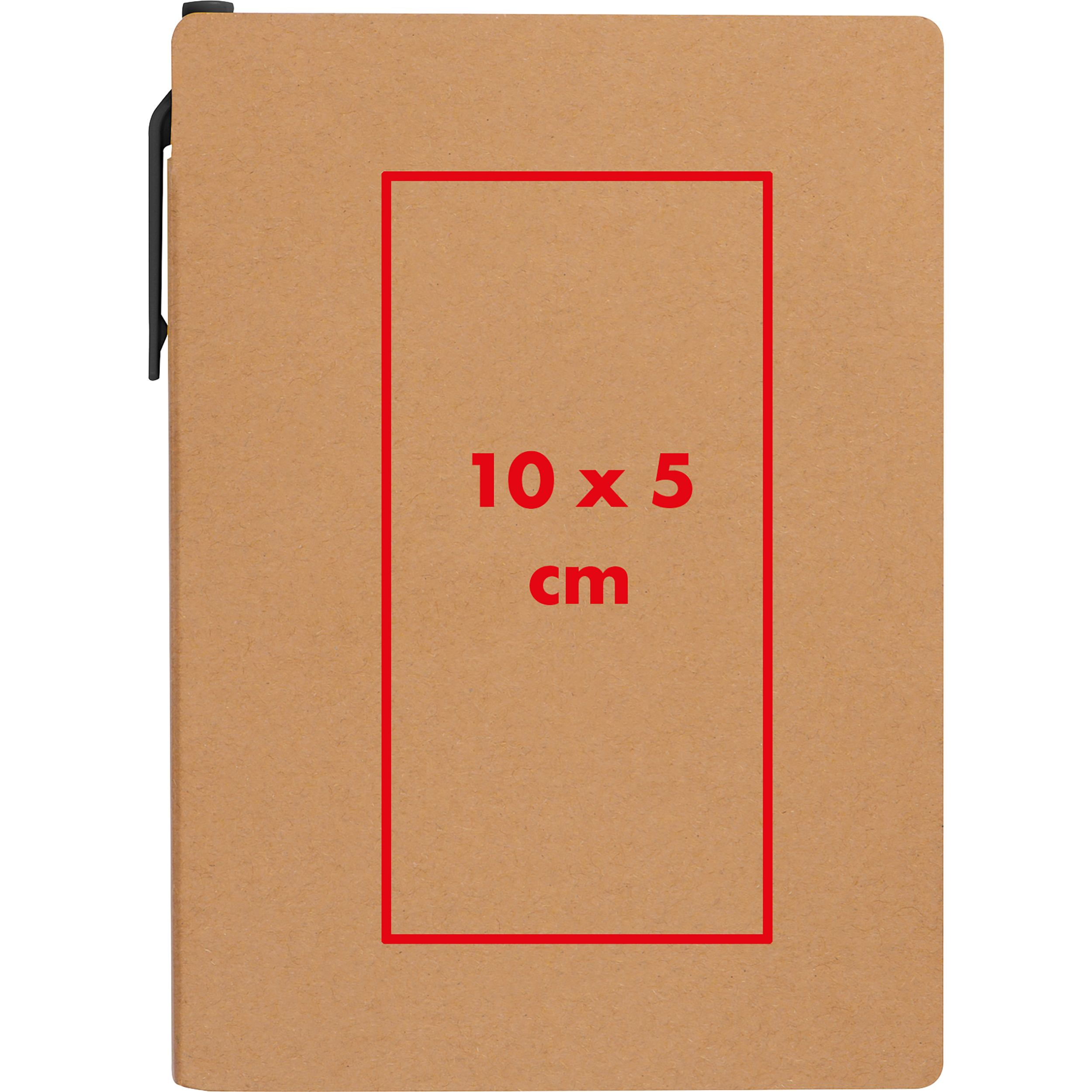 Carnet avec stylo à bille et notes adhésives LORRAINE - 5