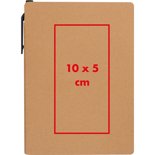 Carnet avec stylo à bille et notes adhésives LORRAINE - 5