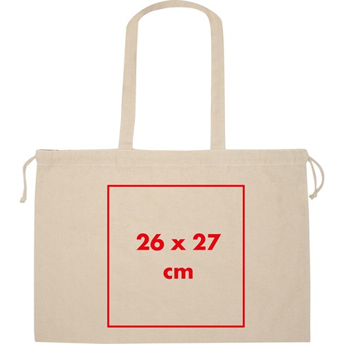 Sac en coton bio avec fermeture DALE - 4