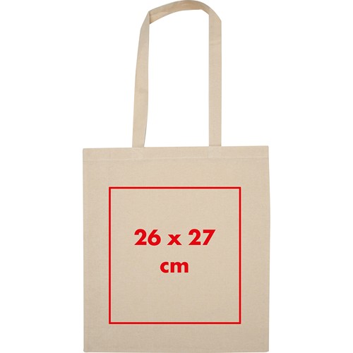 Sac en coton bio avec soufflet de fond ADAM - 3