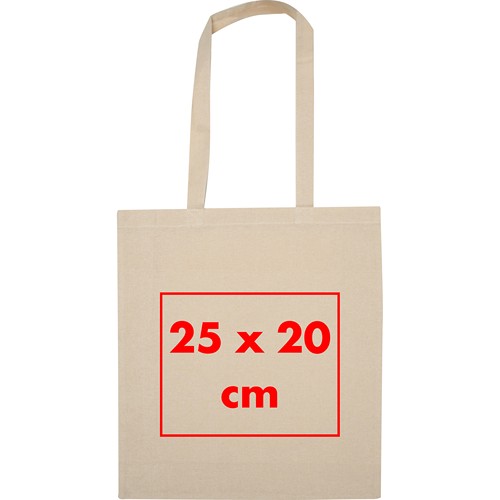 Sac en coton bio avec soufflet de fond ADAM - 4