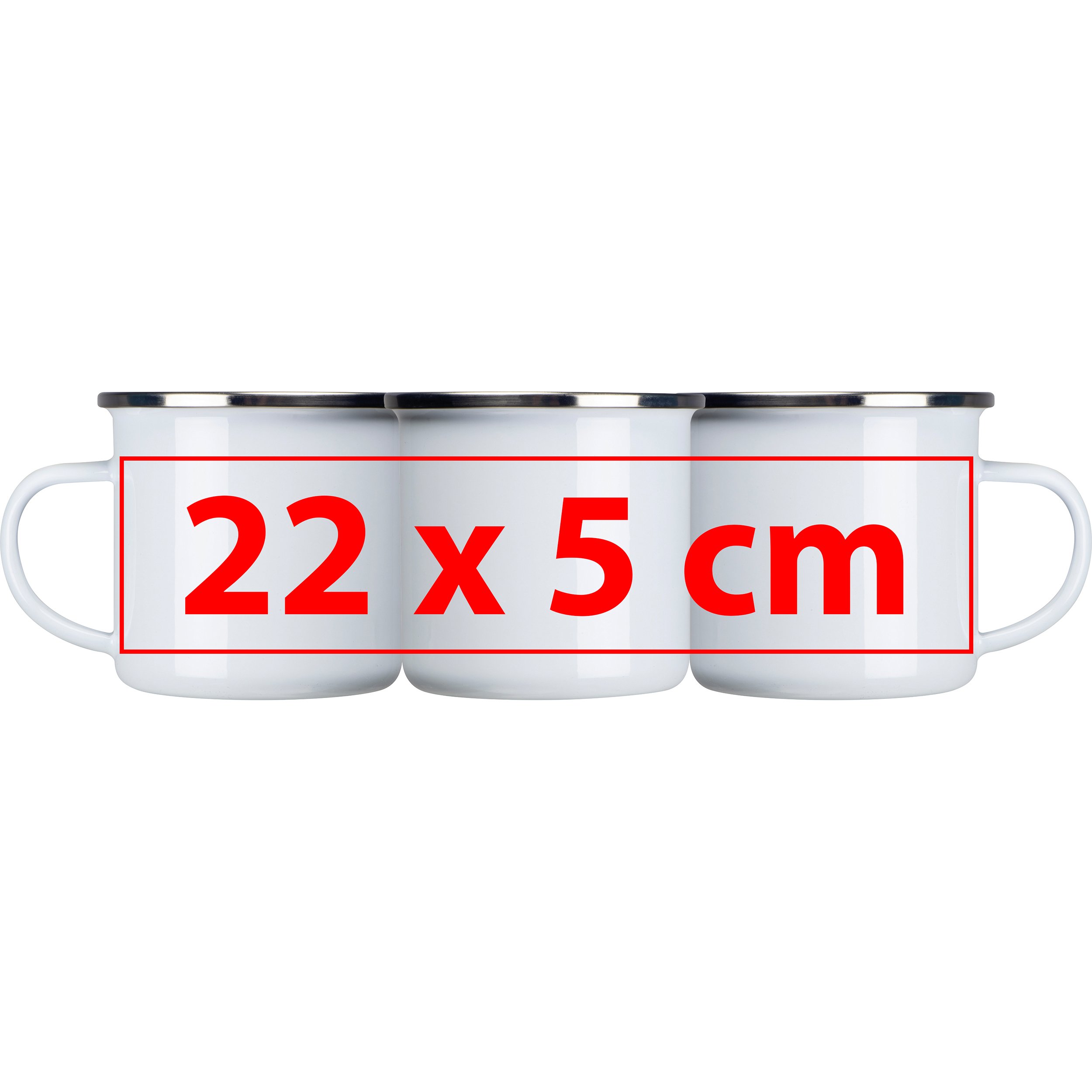 Tasse en émail rétro LUCAS - 4