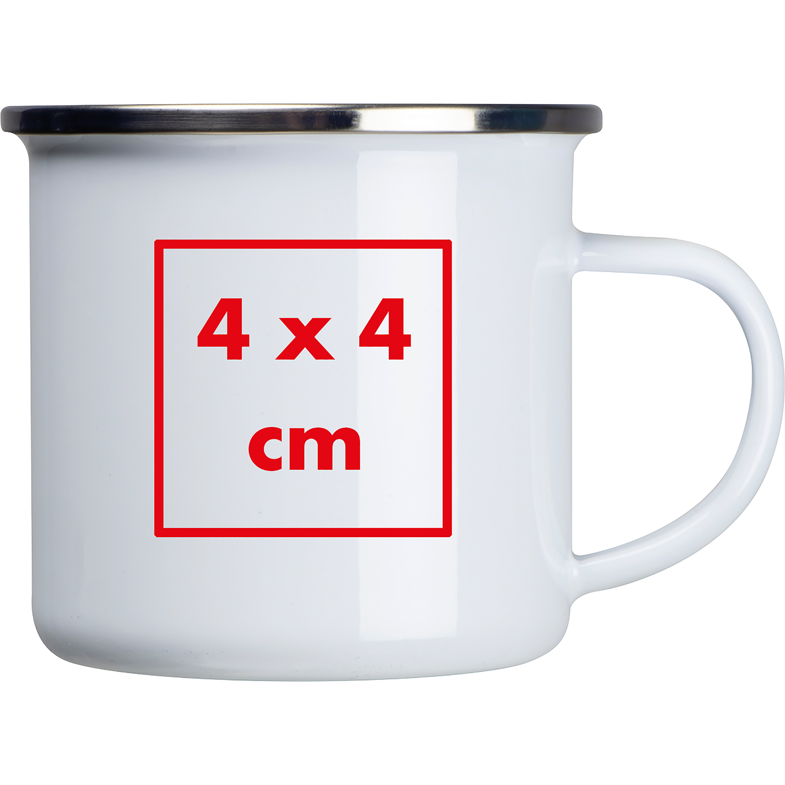 Tasse en émail rétro LUCAS - 5