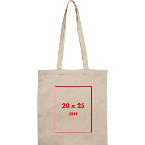 Sac en coton avec anses longues 180g/m GIULIA - 4