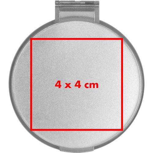 Miroir de maquillage givré BOGDAN - 4