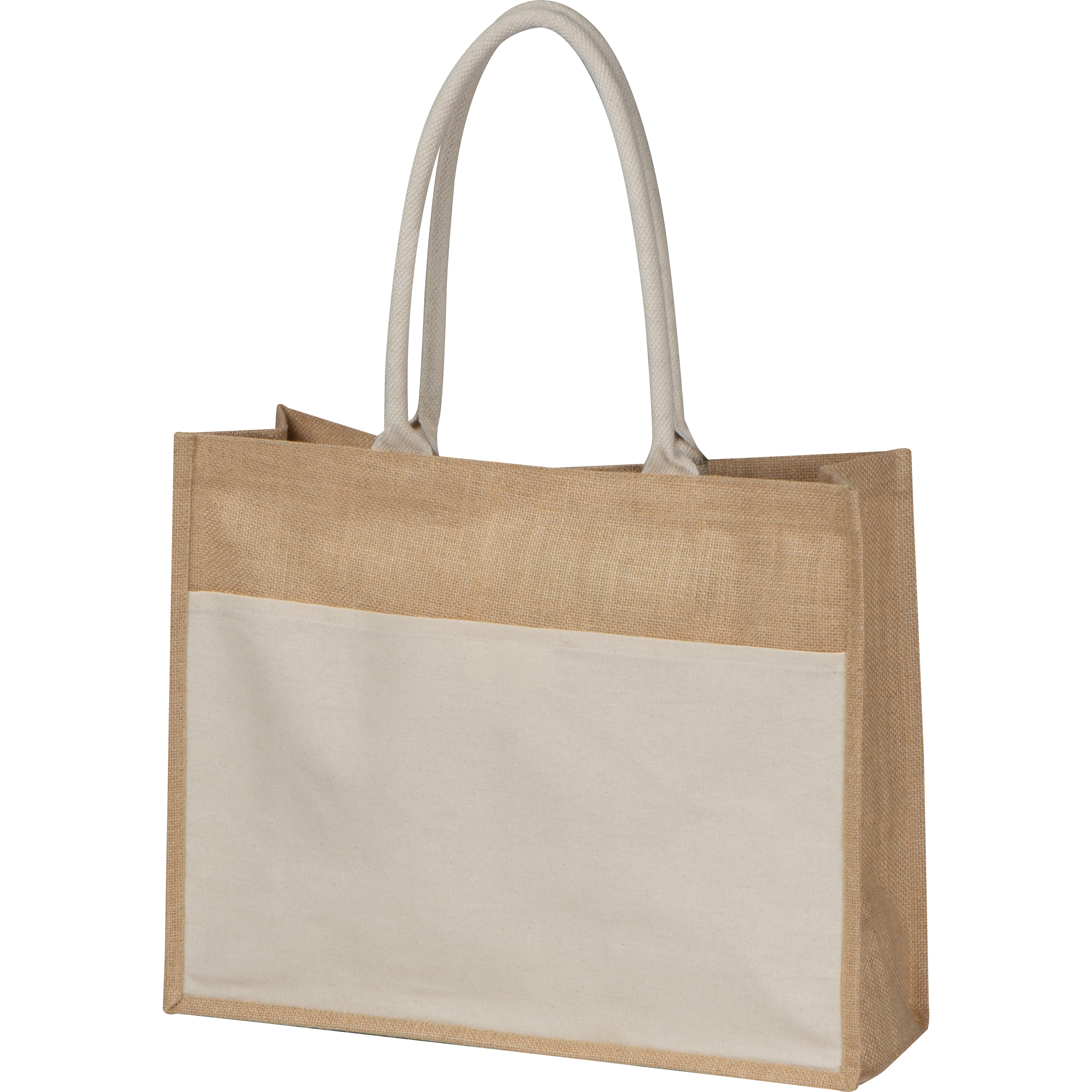 Sac à jute avec poche frontale ANA - 1