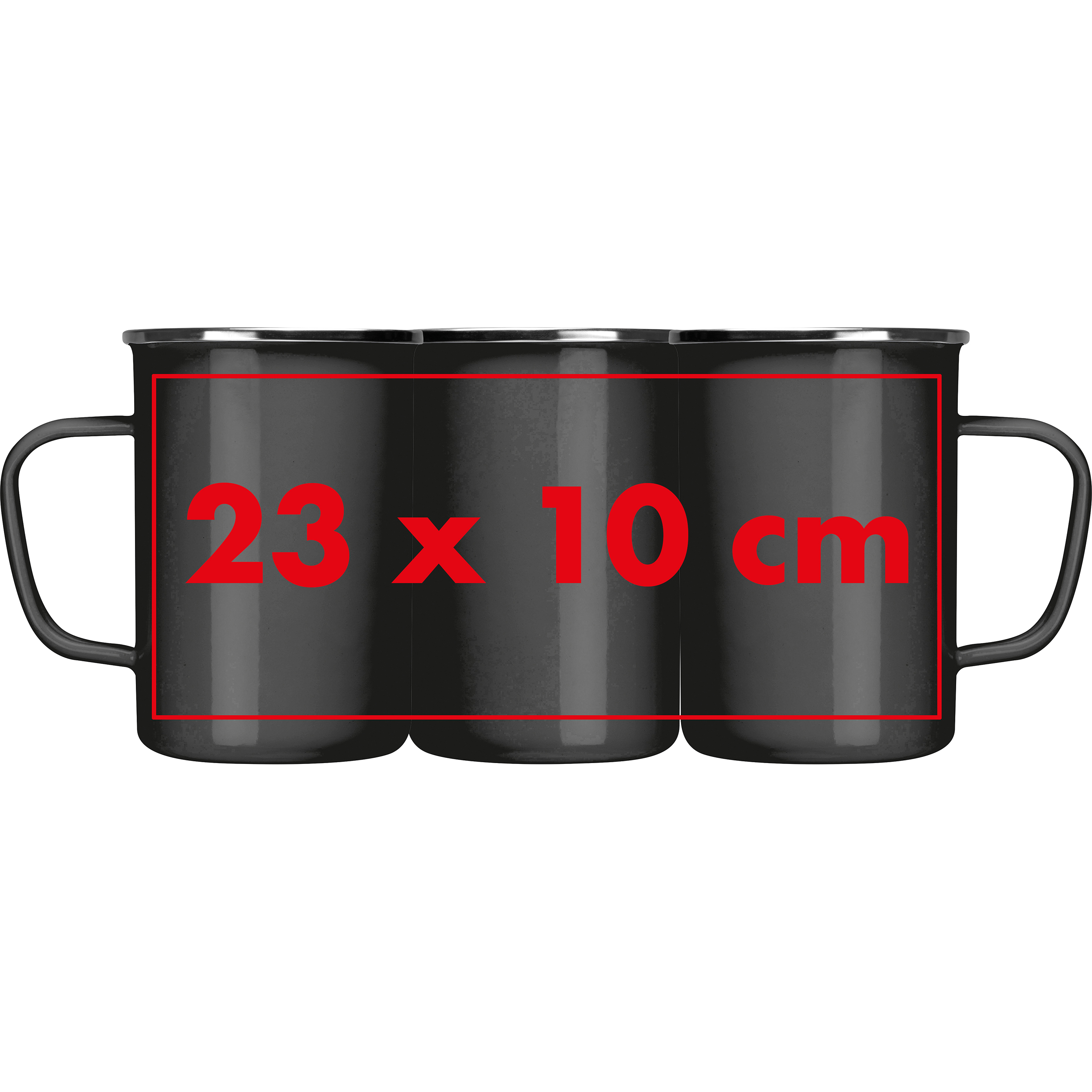 Tasse en émail GENE - 5