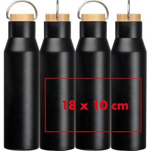 Gourde en acier inoxydable recyclé MIRELLA - 5