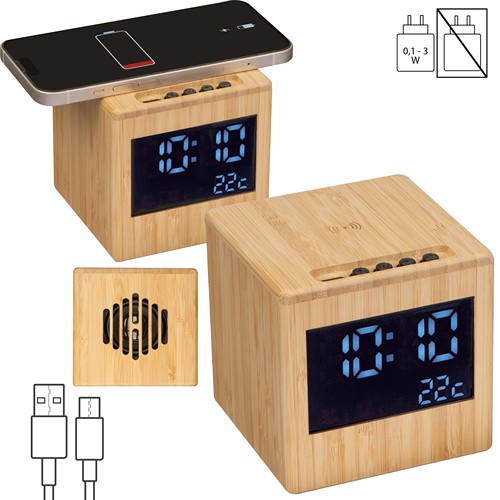 Haut-parleur en bambou JUAN - 1