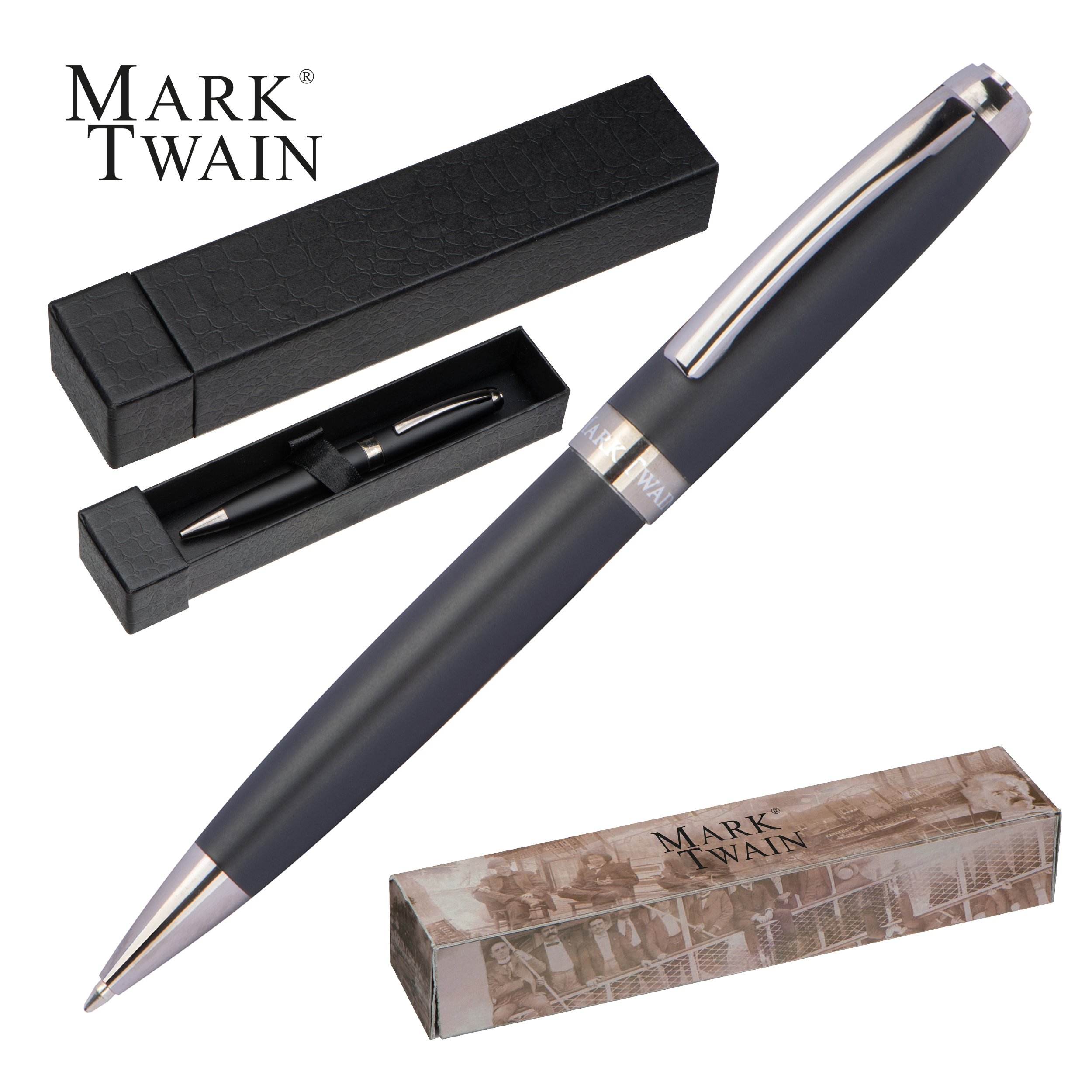 Stylo à bille twist Mark Twain TRINITY - 1