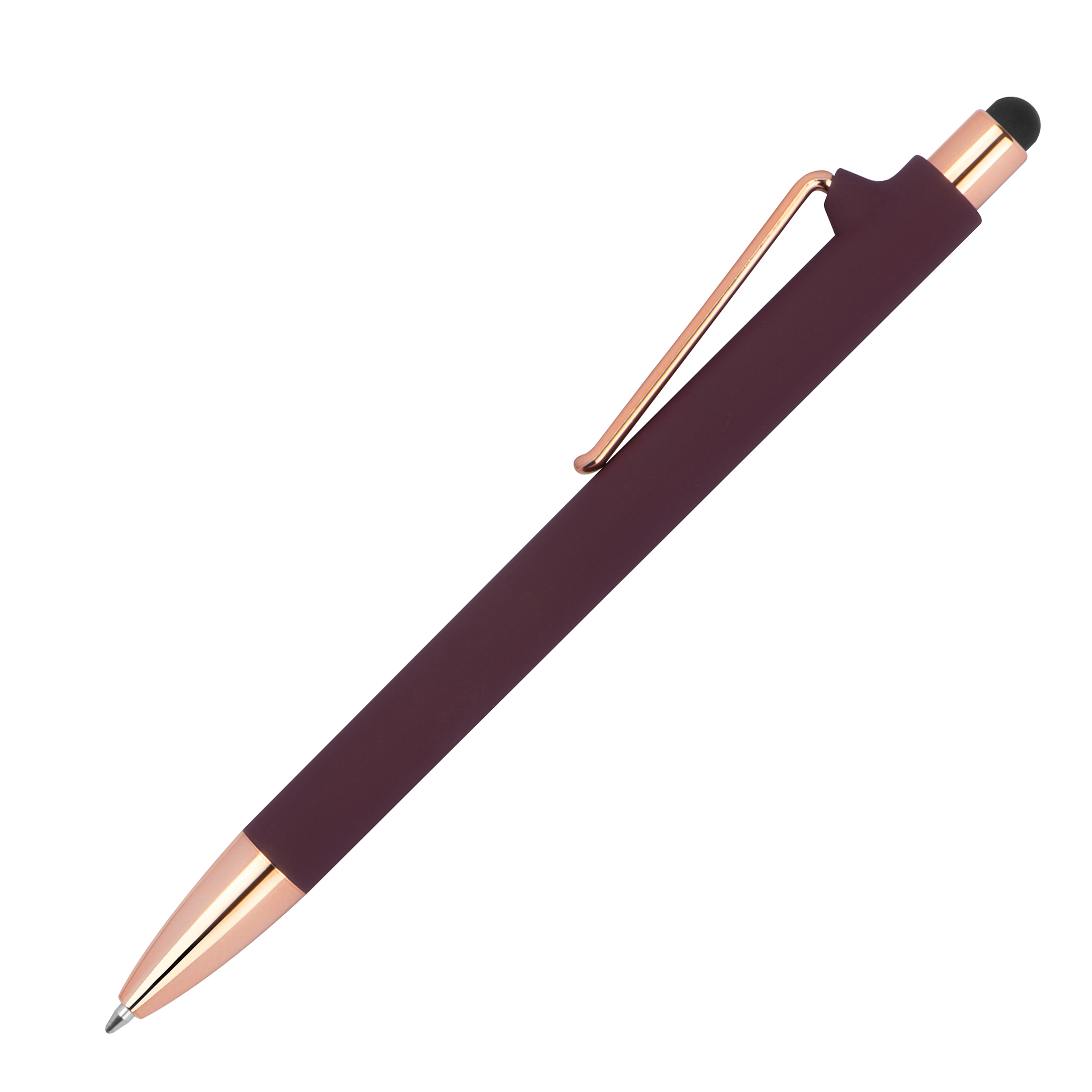 Stylo à bille caoutchouté LENA - 2