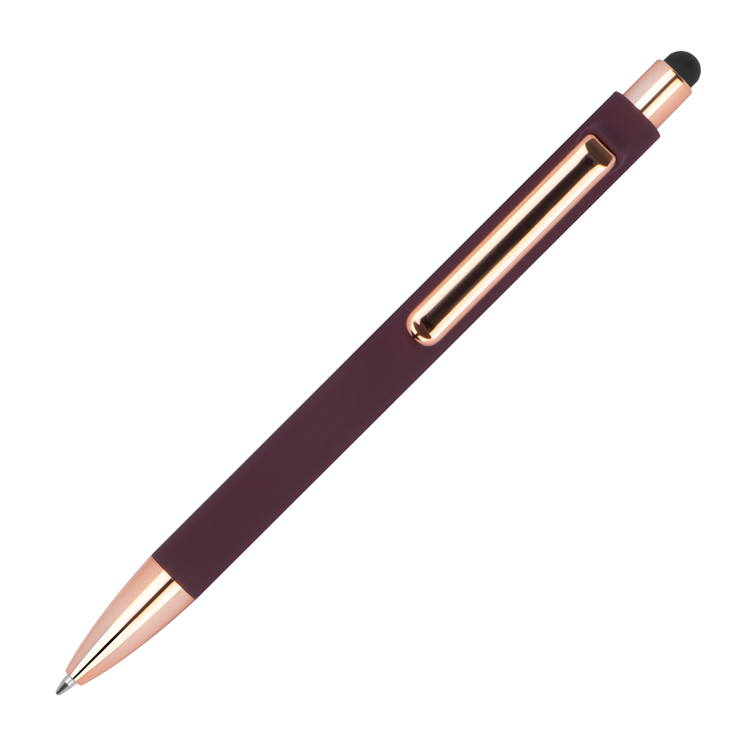 Stylo à bille caoutchouté LENA - 3