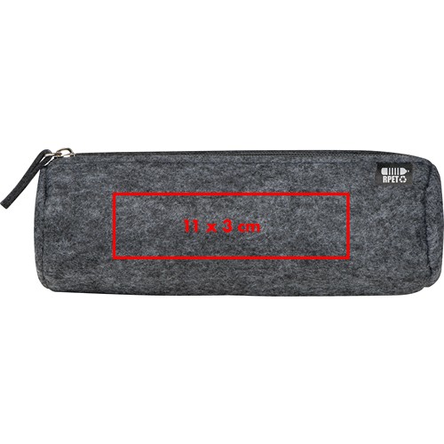 Pochette à crayons en feutre recyclé WALERIAN - 4