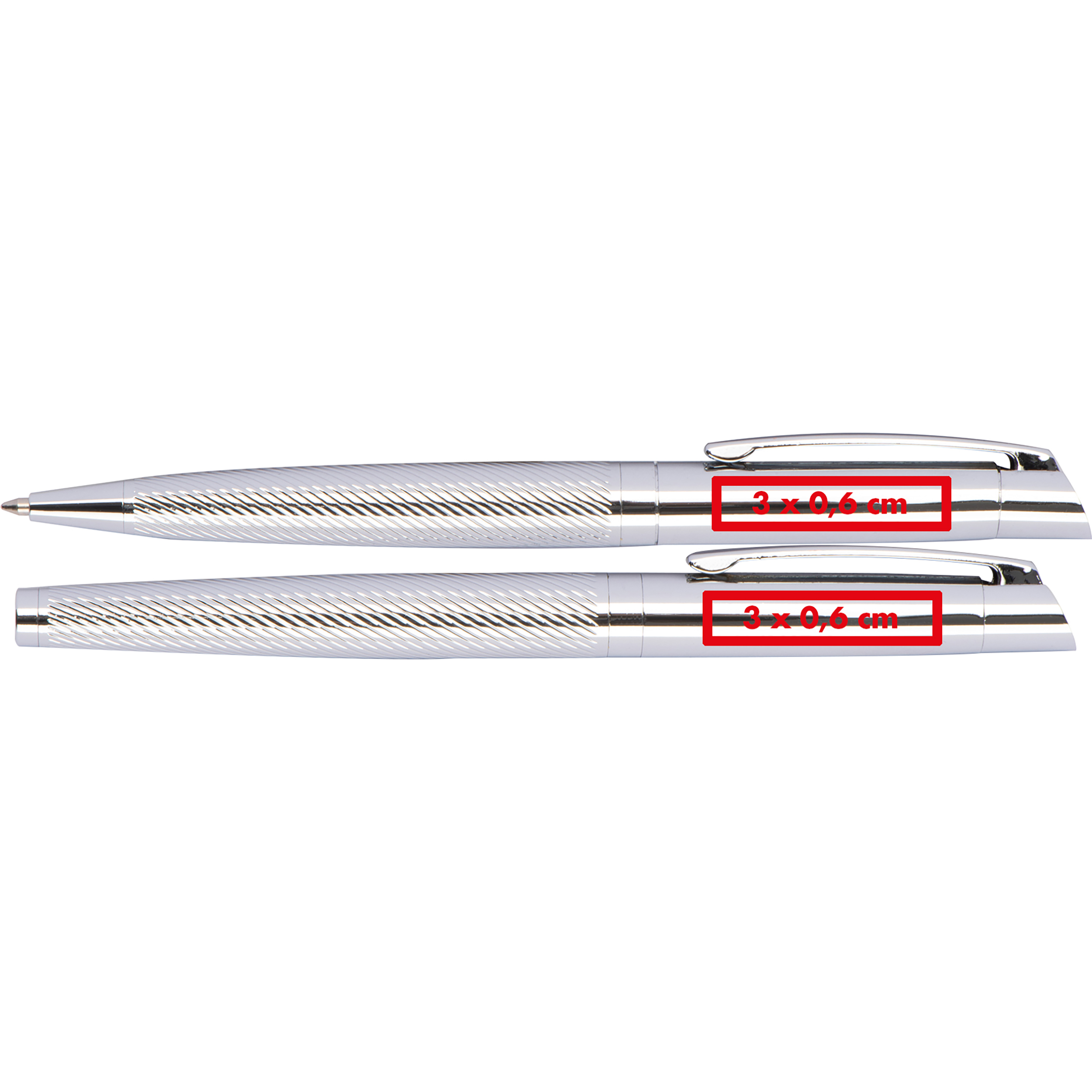 Set de stylos en métal BERNARD - 4