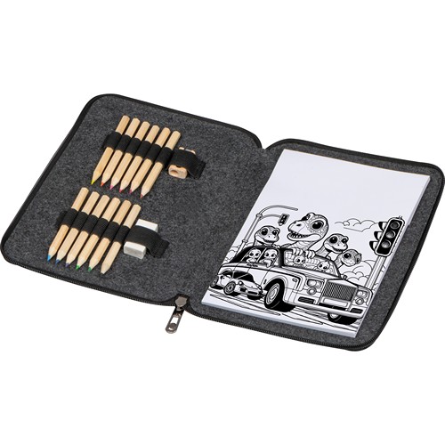 Set de peinture dans un étui en feutrine FRITZ - 3