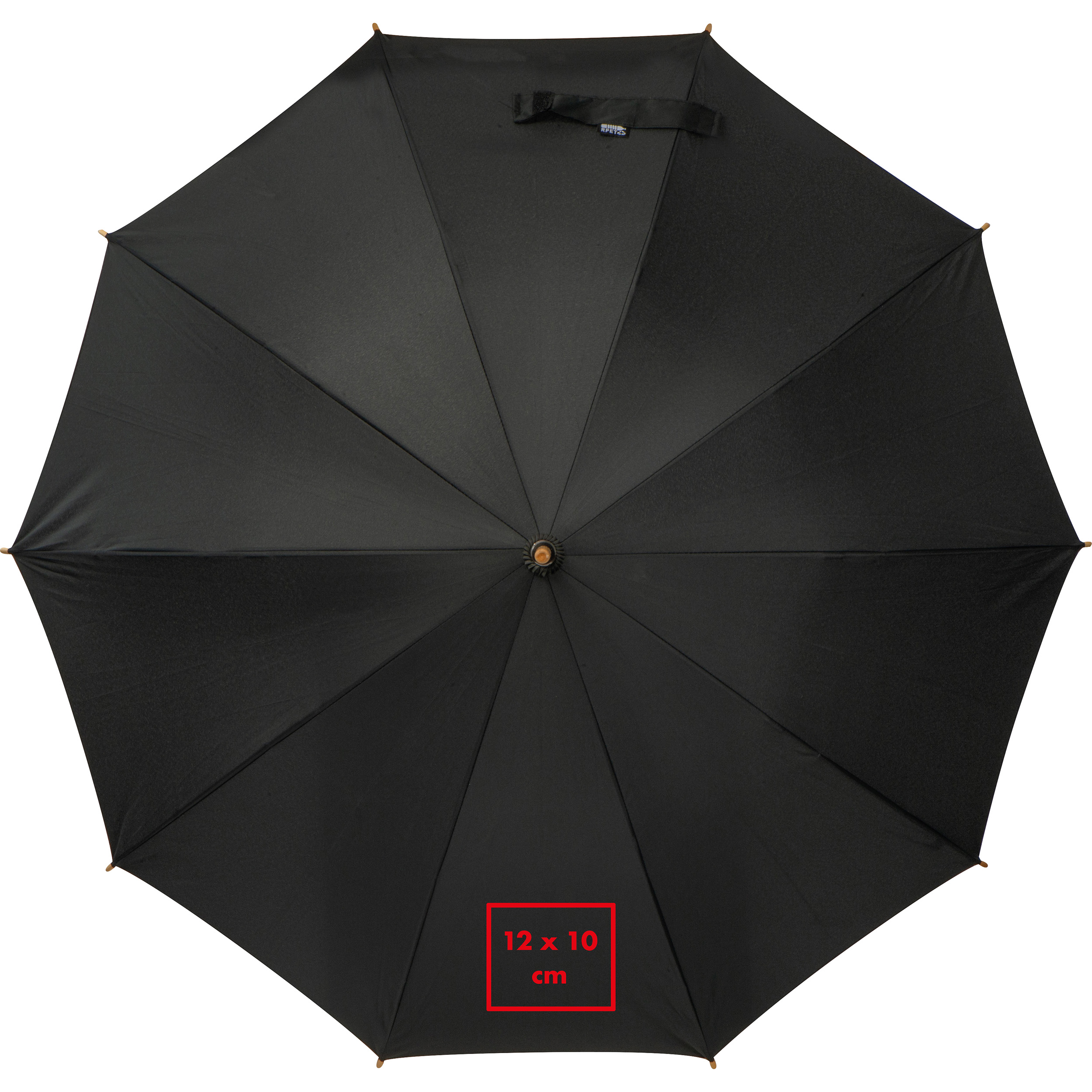 Parapluie avec poignée en bambou LENI - 5