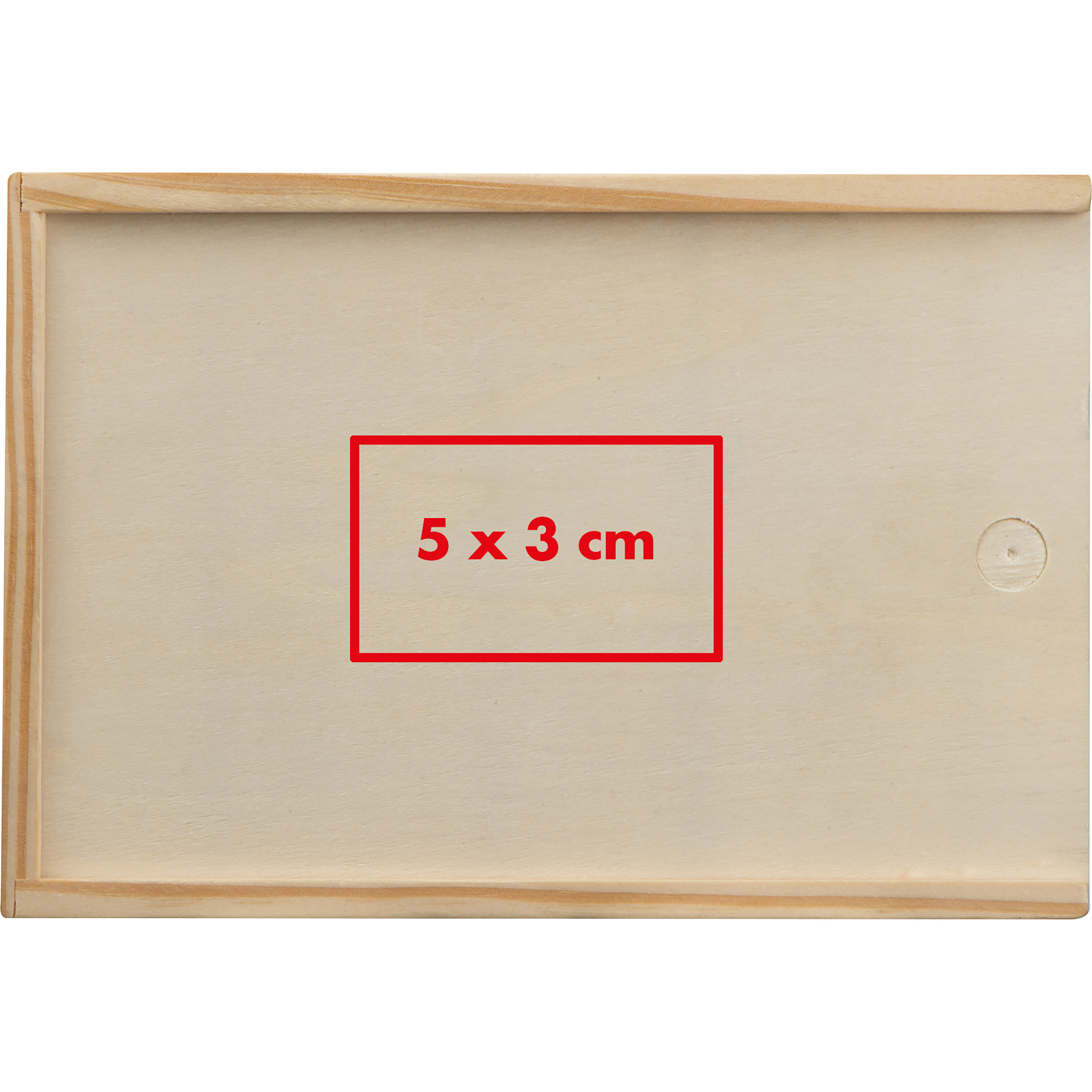 Cartes de jeu dans boîte en bois avec dé BRIAN - 4