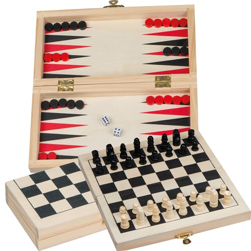 Jeu de backgammon - échecs - dames MARCO - 1