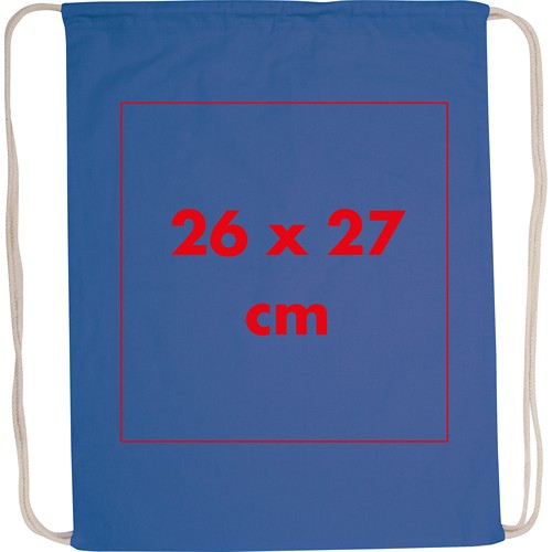 Sac de gym en coton WITALIS - 3