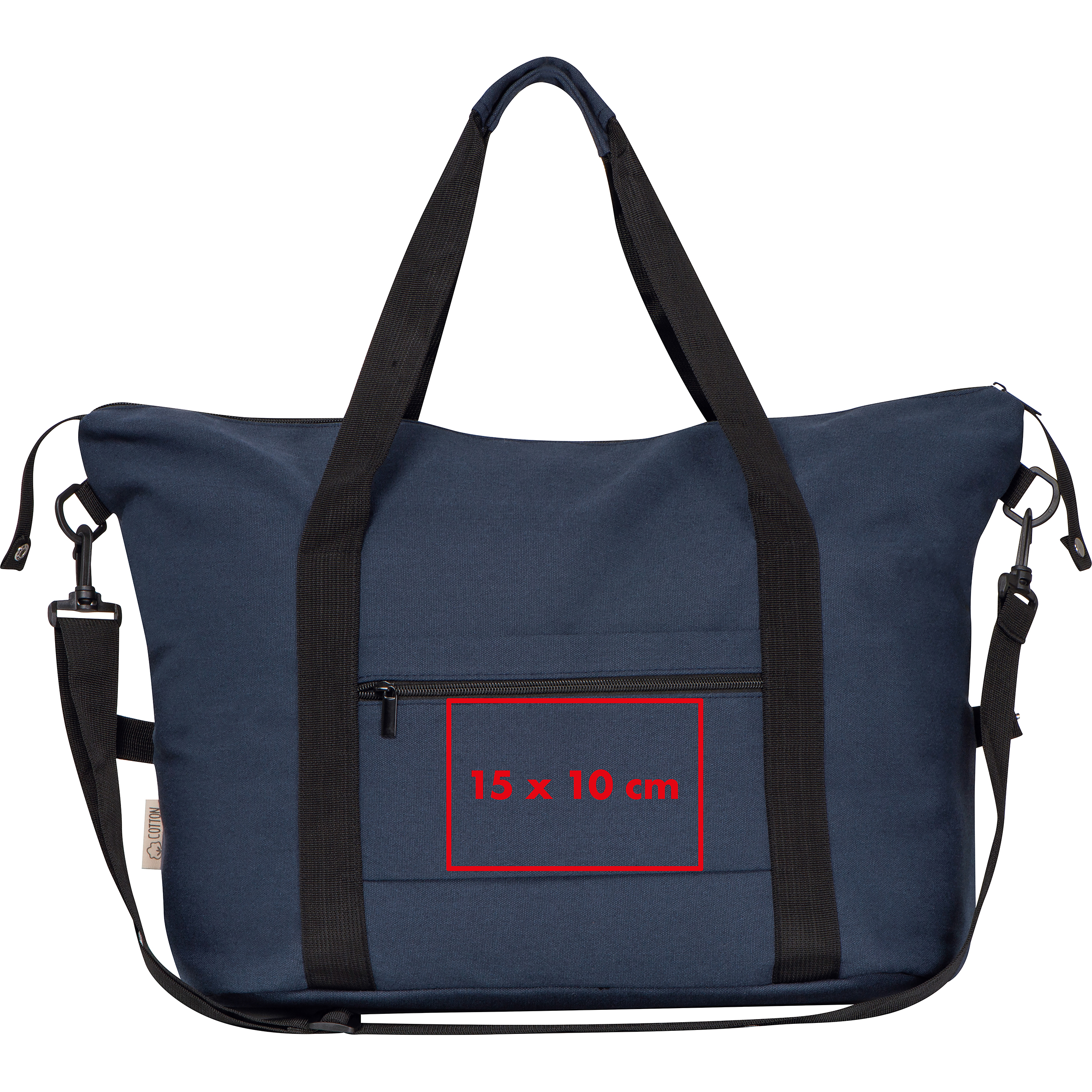 Duffel Bag en coton recyclé WESLEY - 4