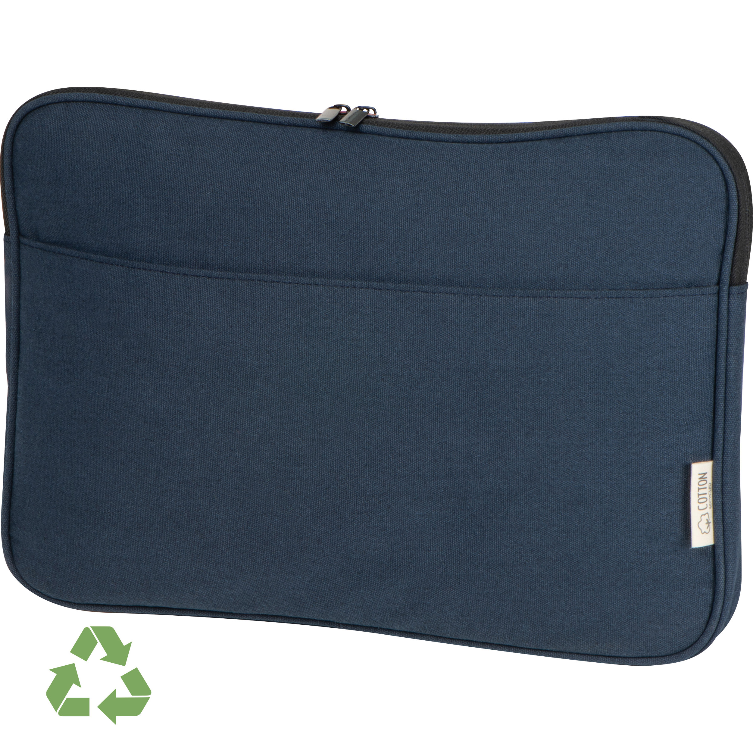 Sacoche pour ordinateur en coton recyclé GLENDA - 1