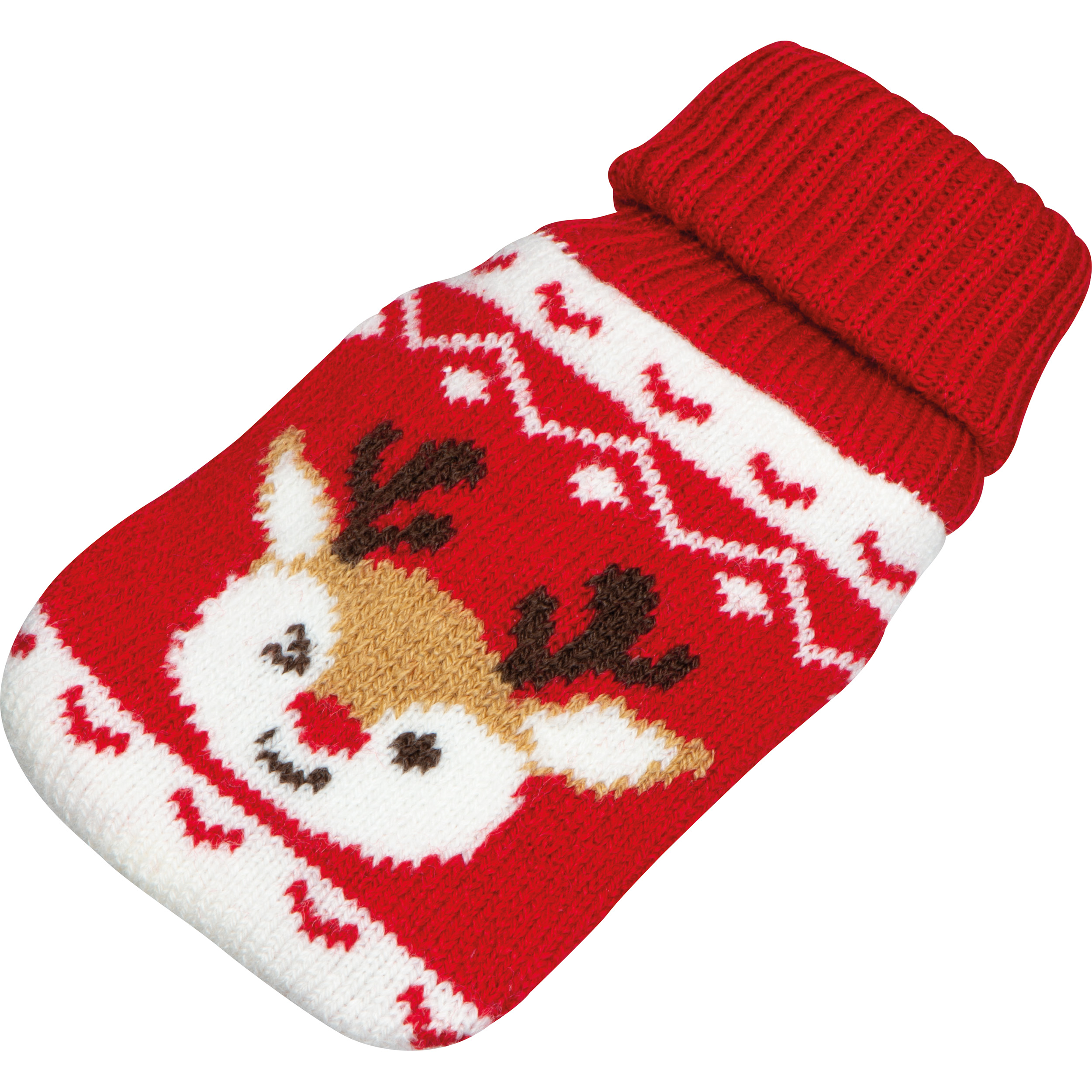 Chauffe-mains recouvert de tricot de Noël ROMEO - 2