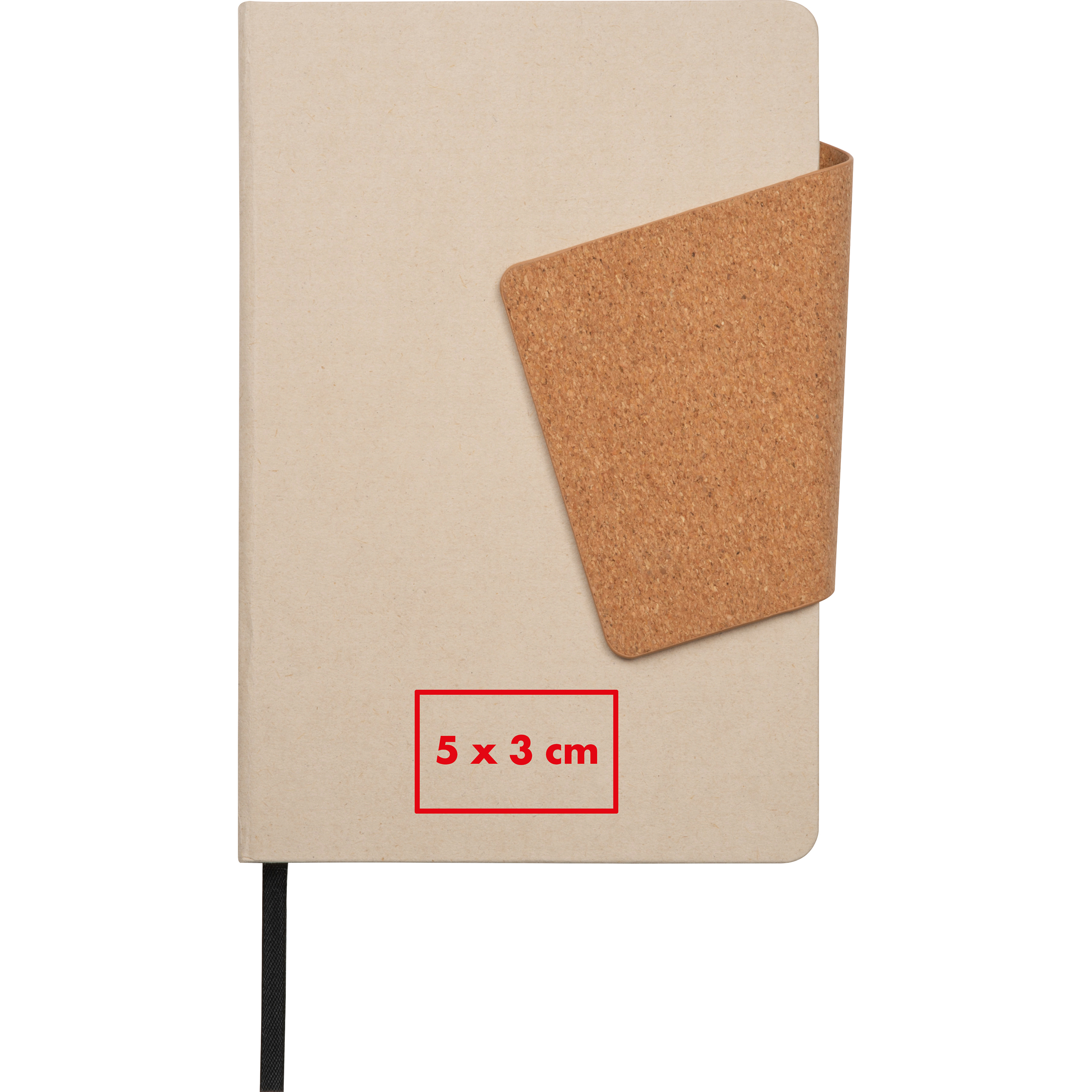 Carnet en carton laitier recyclé MARTHA - 4