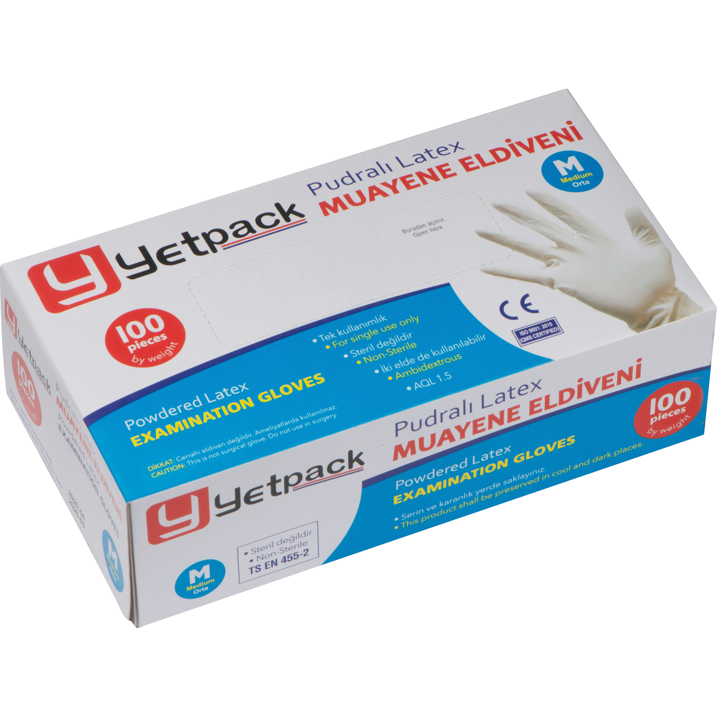 100 Gants jetables dans une boîte - 2
