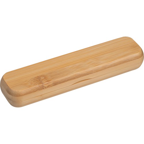 Stylo bille twist en bambou dans un étui ROSEMARY - 3