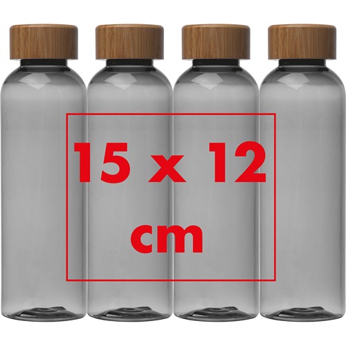 Gourde en PET et bambou, 500ml SAMBOR - 5