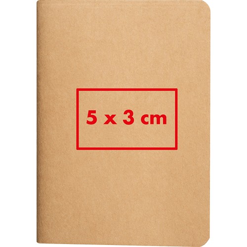 Carnet format B7 en papier recyclé TEODORO - 4