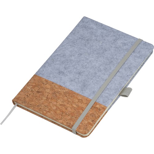 Carnet A5 en liège et feutrine TERESA - 2