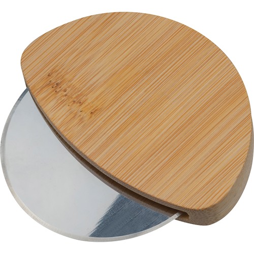 Cutter à pizza en bambou VIOLET - 2