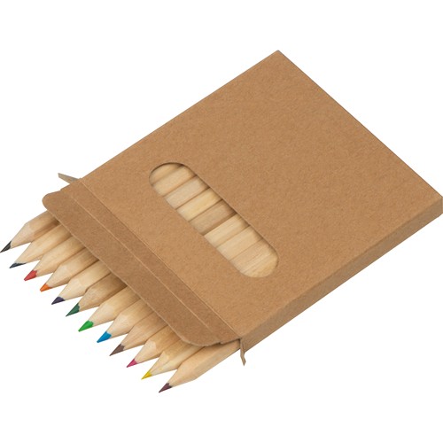 Set de crayons de couleur 12 pièces ASHTON - 1