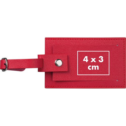 Étiquette de valise en similicuir AMALIA - 4